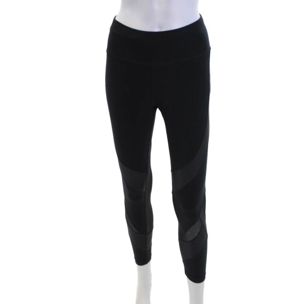 Sweaty Betty Womens Activewear Stretch Mid-Rise Cropped Leggings Black Size S